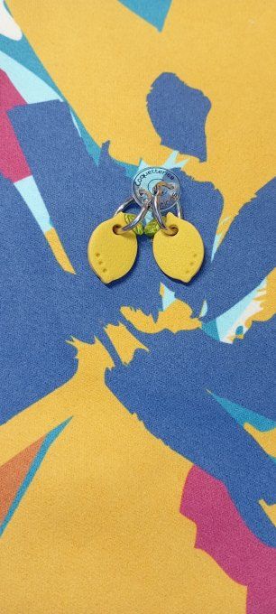 Boucles d’oreilles "Citrons d’été" 