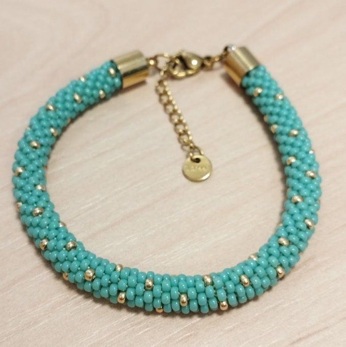 Bracelet Crochet Perles Miyuki - Personnalisable