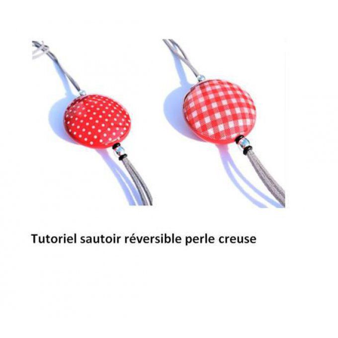 Tutoriel lentille creuse montée en sautoir